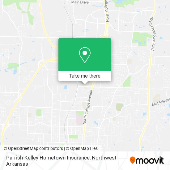 Parrish-Kelley Hometown Insurance map