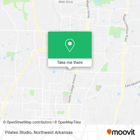 Studio Pilates map