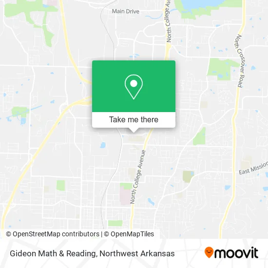 Gideon Math & Reading map