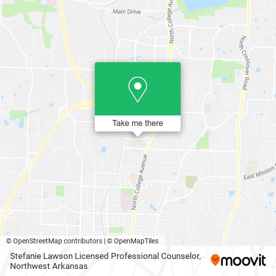 Stefanie Lawson Licensed Professional Counselor map
