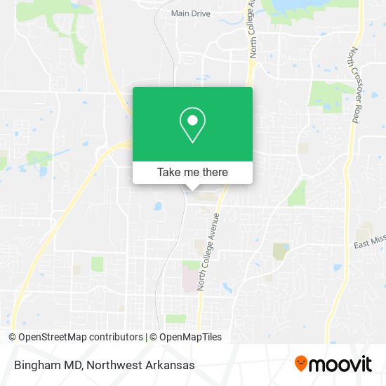 Bingham MD map