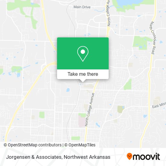 Jorgensen & Associates map
