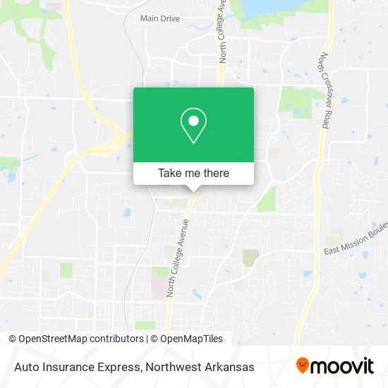 Auto Insurance Express map