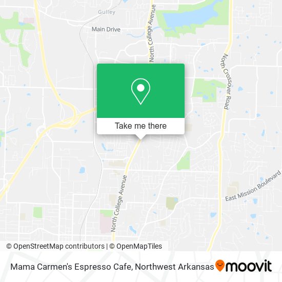 Mapa de Mama Carmen's Espresso Cafe