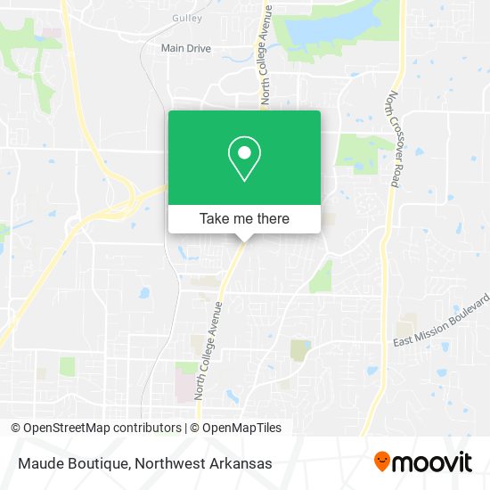 Maude Boutique map