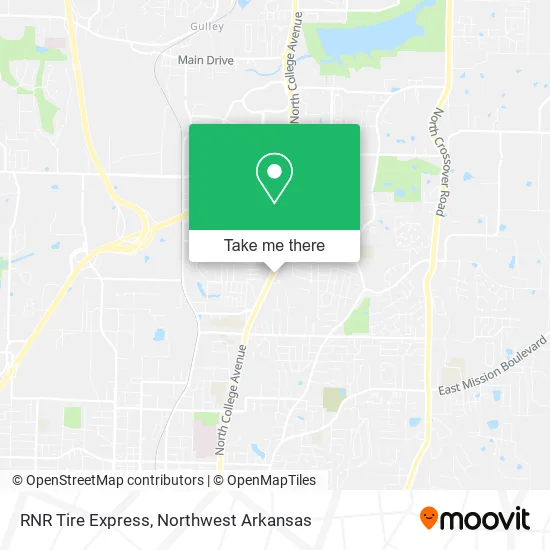 RNR Tire Express map