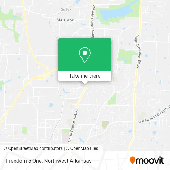 Freedom 5:One map