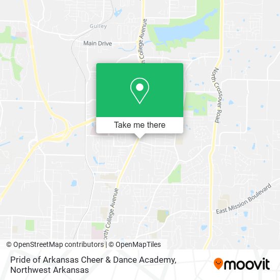 Pride of Arkansas Cheer & Dance Academy map