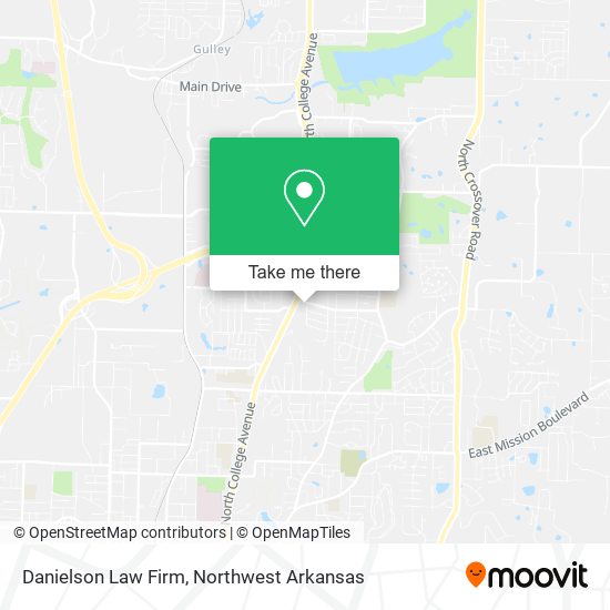 Danielson Law Firm map
