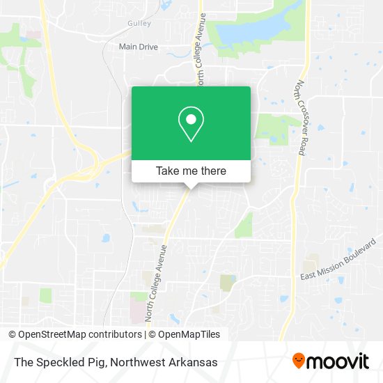 The Speckled Pig map