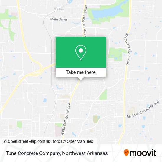 Mapa de Tune Concrete Company