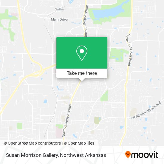 Susan Morrison Gallery map