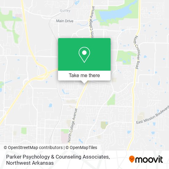 Parker Psychology & Counseling Associates map