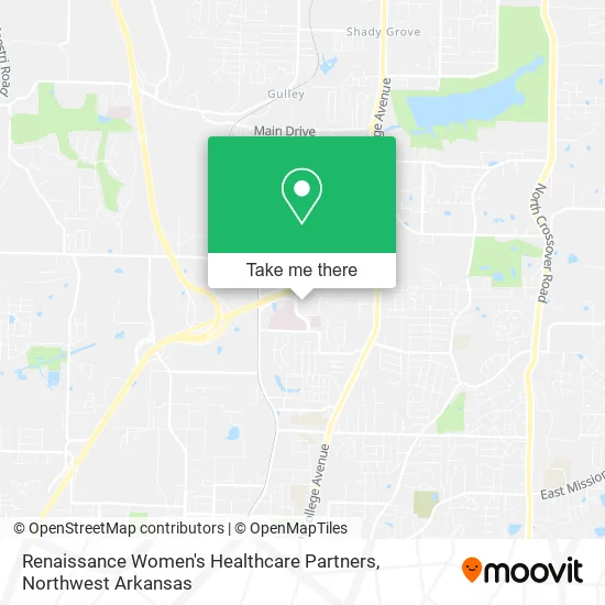 Renaissance Women's Healthcare Partners map