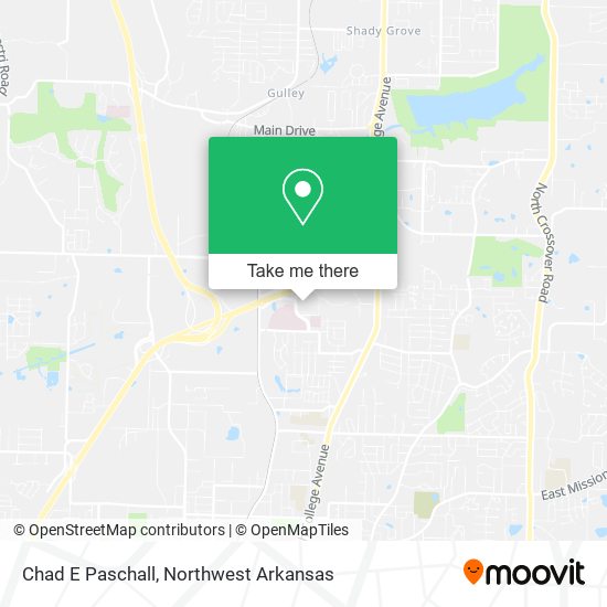 Chad E Paschall map