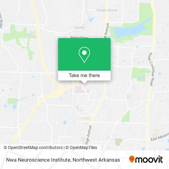 Mapa de Nwa Neuroscience Institute
