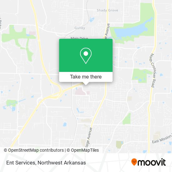 Mapa de Ent Services