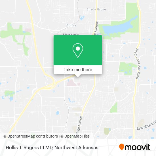 Mapa de Hollis T. Rogers III MD