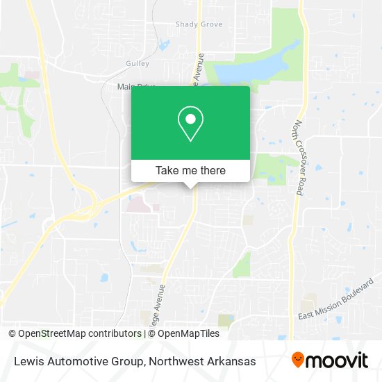 Lewis Automotive Group map