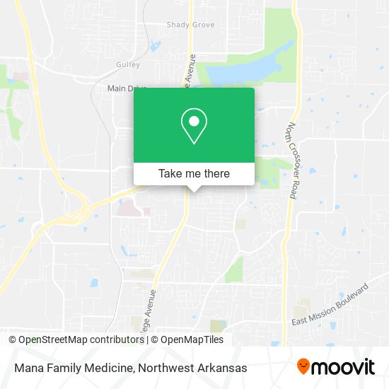 Mana Family Medicine map