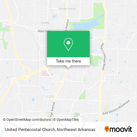 Mapa de United Pentecostal Church