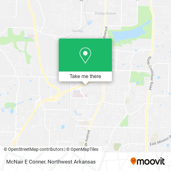 Mapa de McNair E Conner