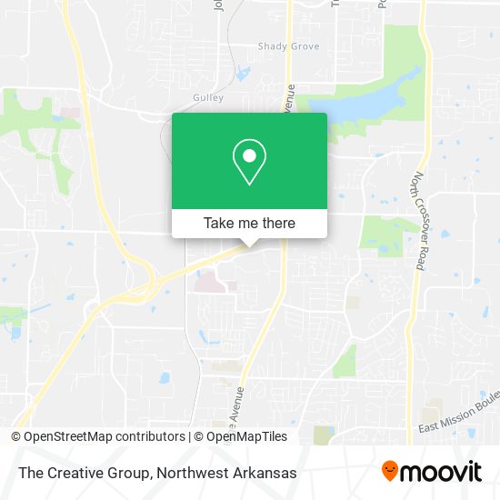 The Creative Group map