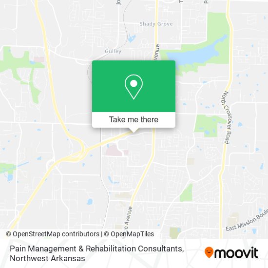 Pain Management & Rehabilitation Consultants map