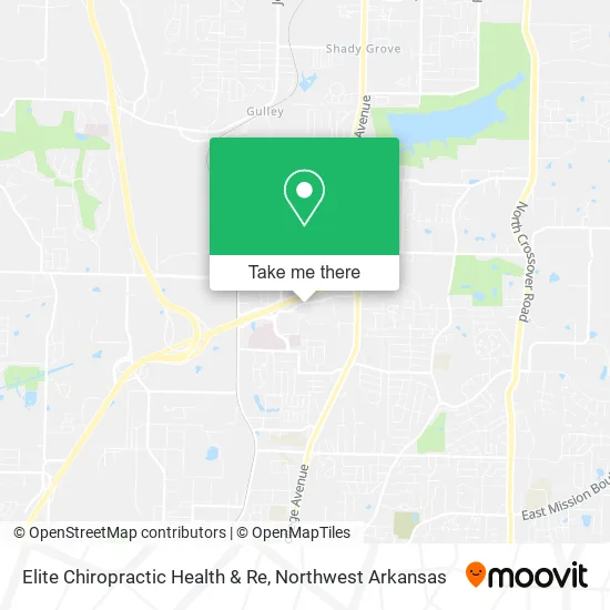 Elite Chiropractic Health & Re map