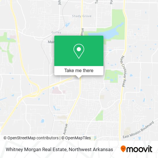 Whitney Morgan Real Estate map