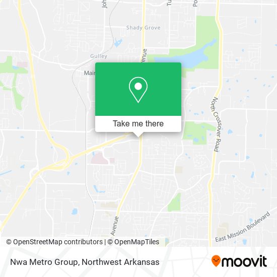 Mapa de Nwa Metro Group