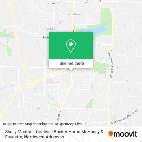 Shelly Muston - Coldwell Banker Harris McHaney & Faucette map