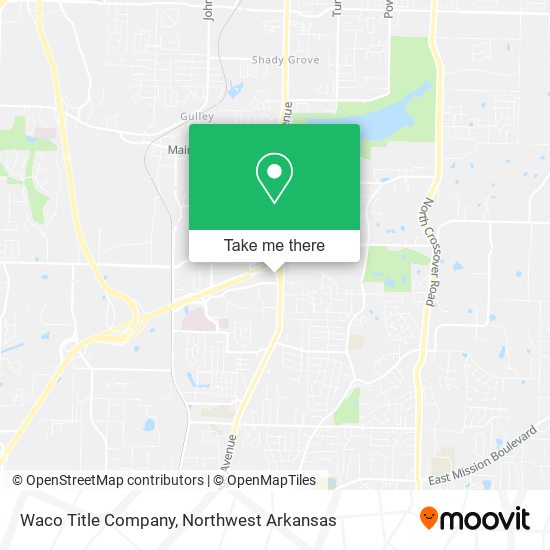Mapa de Waco Title Company