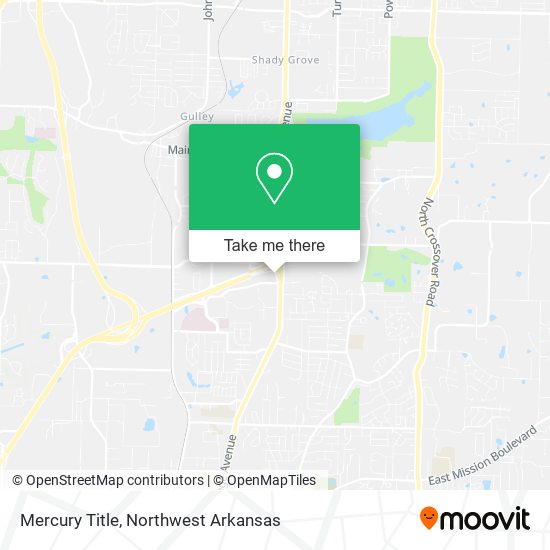 Mapa de Mercury Title