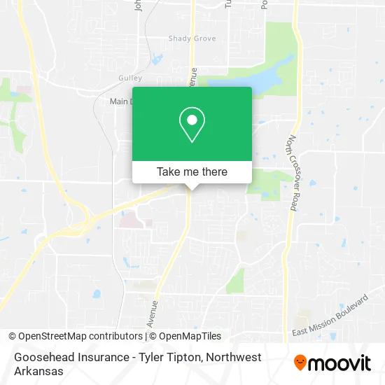 Goosehead Insurance - Tyler Tipton map