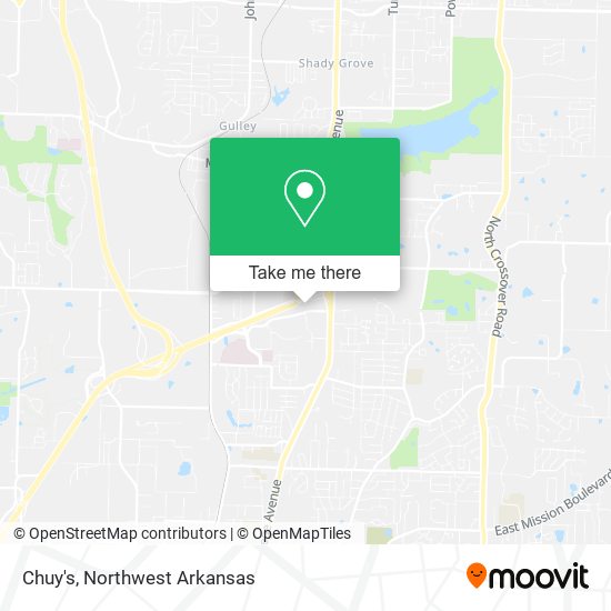 Mapa de Chuy's
