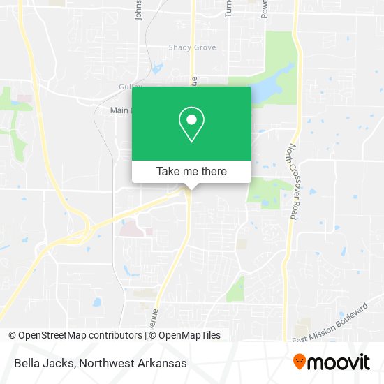 Bella Jacks map