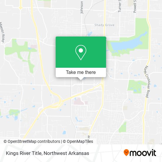 Kings River Title map