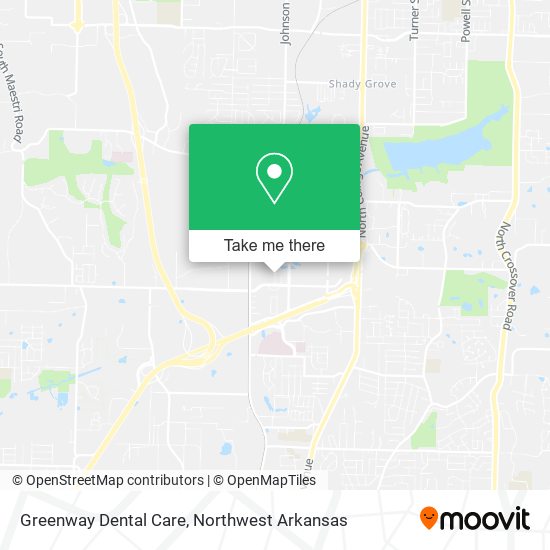 Mapa de Greenway Dental Care