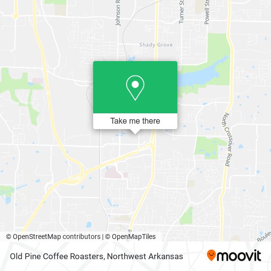 Old Pine Coffee Roasters map