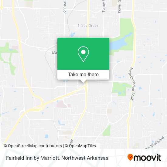 Fairfield Inn by Marriott map