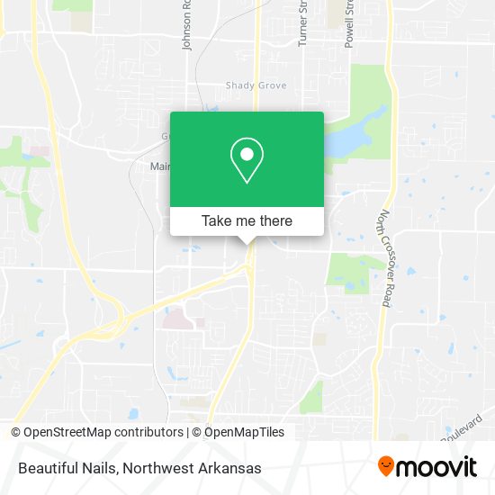 Beautiful Nails map
