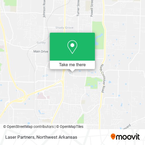 Laser Partners map