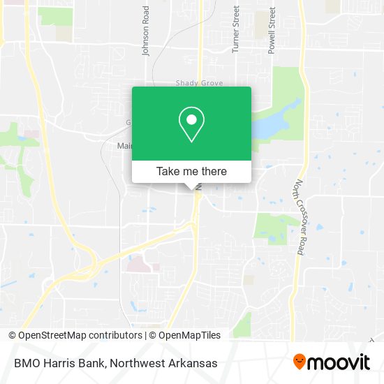 Mapa de BMO Harris Bank
