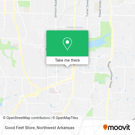 Good Feet Store map