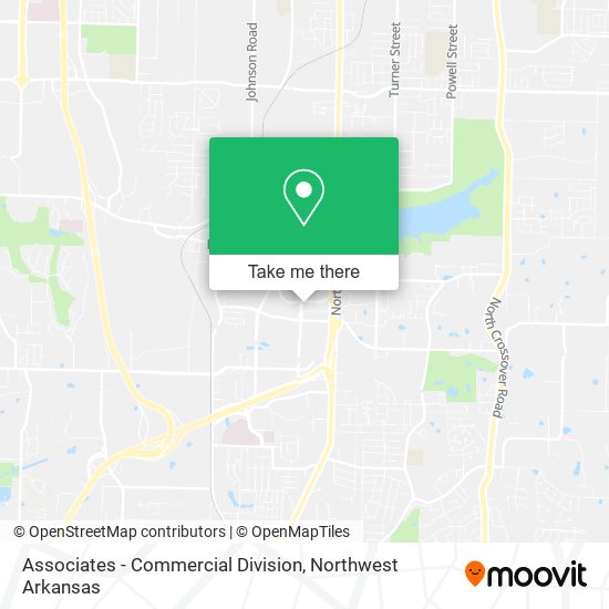 Mapa de Associates - Commercial Division