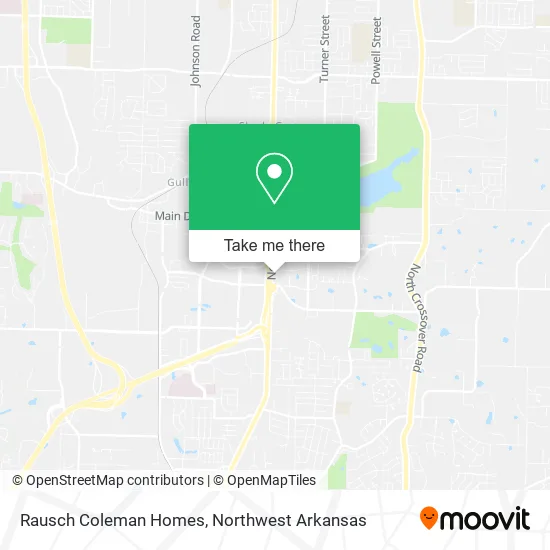 Rausch Coleman Homes map