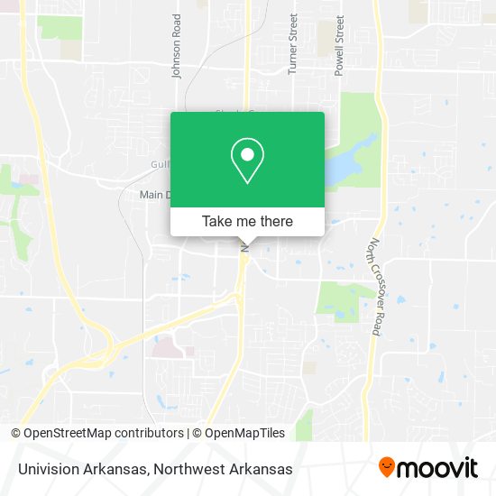 Univision Arkansas map