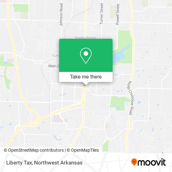 Liberty Tax map