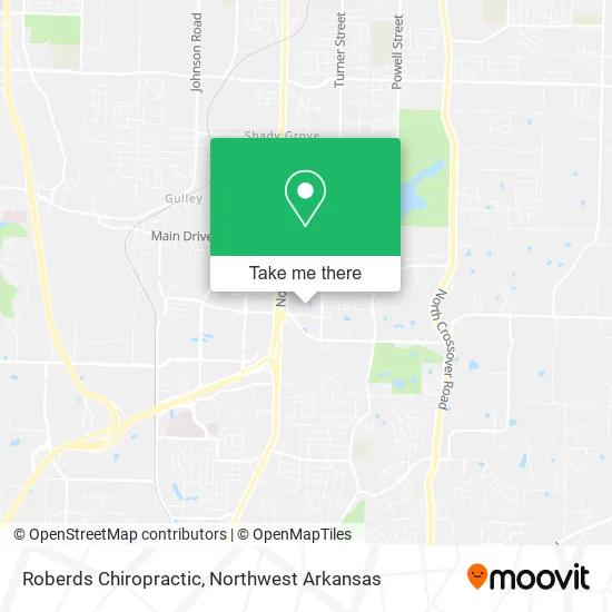 Roberds Chiropractic map